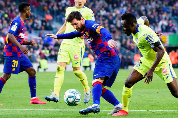 Lionel Messi for FC Barcelona vs Getafe CF 