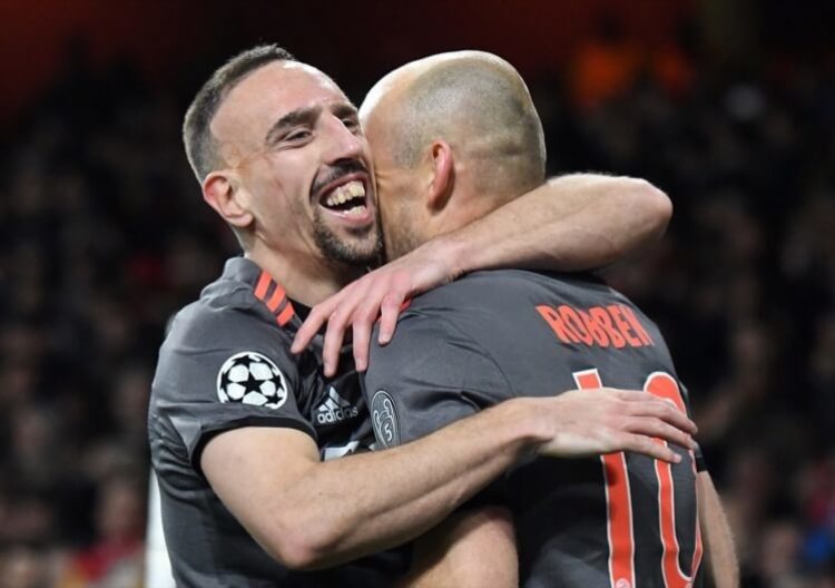 Ribery and Robben of Bayern