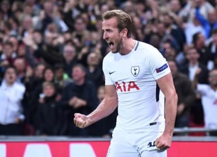 Harry Kane celebrating