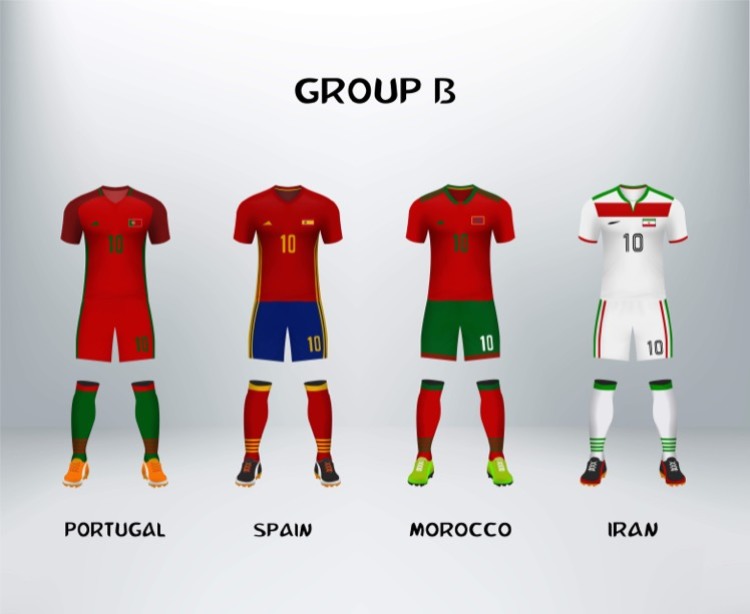 World Cup Group B teams