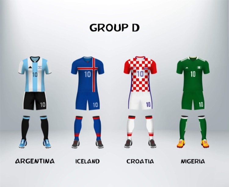 World Cup Group D teams