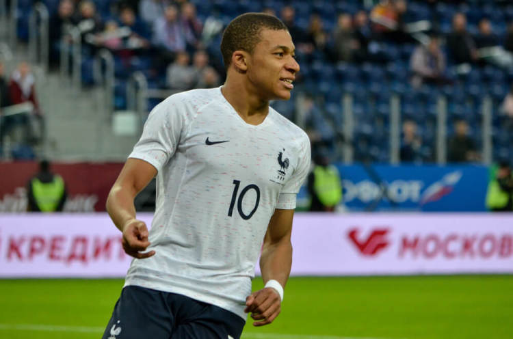 Kylian Mbappe of France