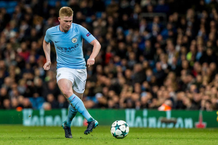 Kevin de Bruyne of Manchester City