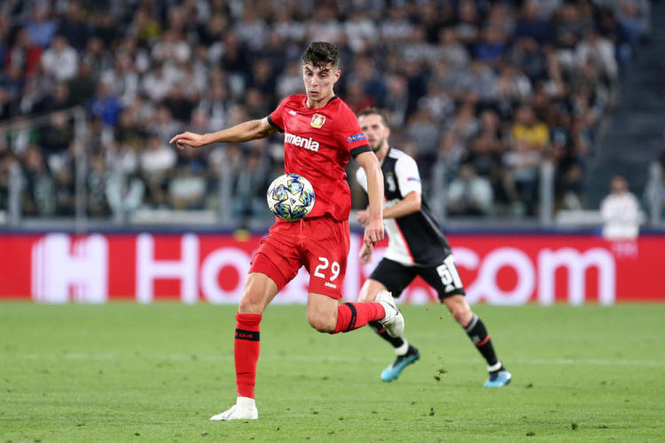 Kai Havertz of Bayer 04 Leverkusen