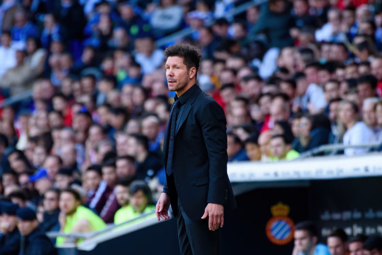 Diego Simeone of Atletico Madrid