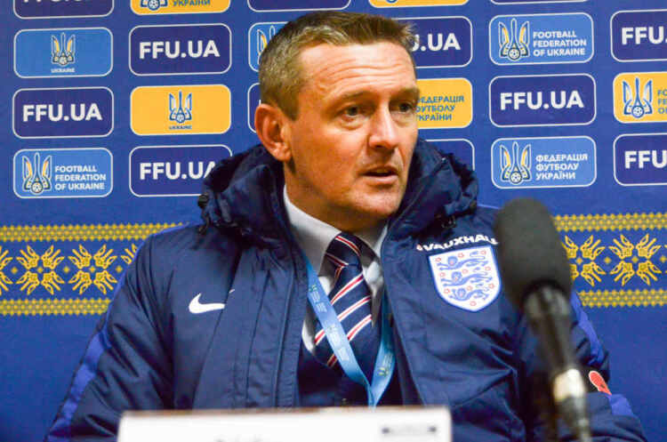 England U21 coach Aidy Boothroyd