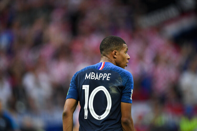 Kylian Mbappé of France