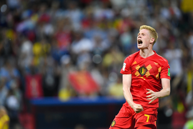 Kevin De Bruyne of Belgium