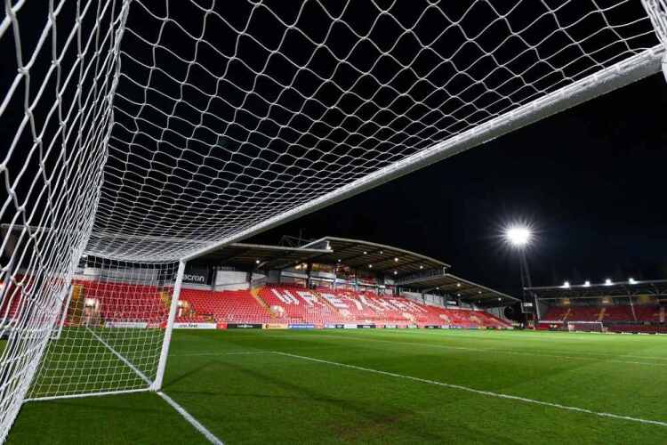 The Racecourse Ground, home of Wrexham A.F.C