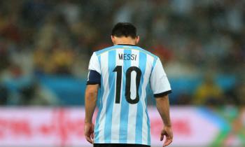 Lionel Messi of Argentina