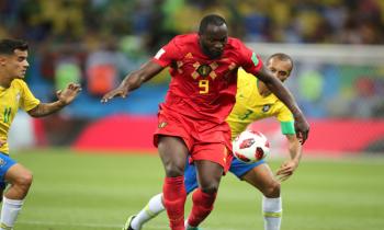 Romelu Lukaku of Belgium