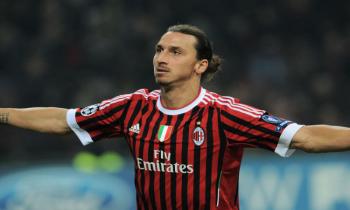 Zlatan Imbrahimovic of AC Milan