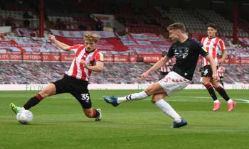 Charlton Athletic v Brentford in The Championship