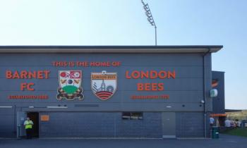 The Hive Stadium - home of Barnet FC 