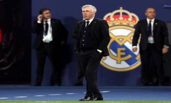 Carlo Ancelotti of Real Madrid