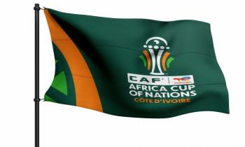 Africa Cup of Nations flag, Cote d'Ivoire 2023