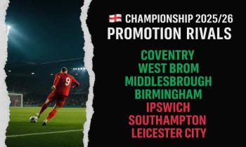 Championship 2025/26 promotion rivals graphic.